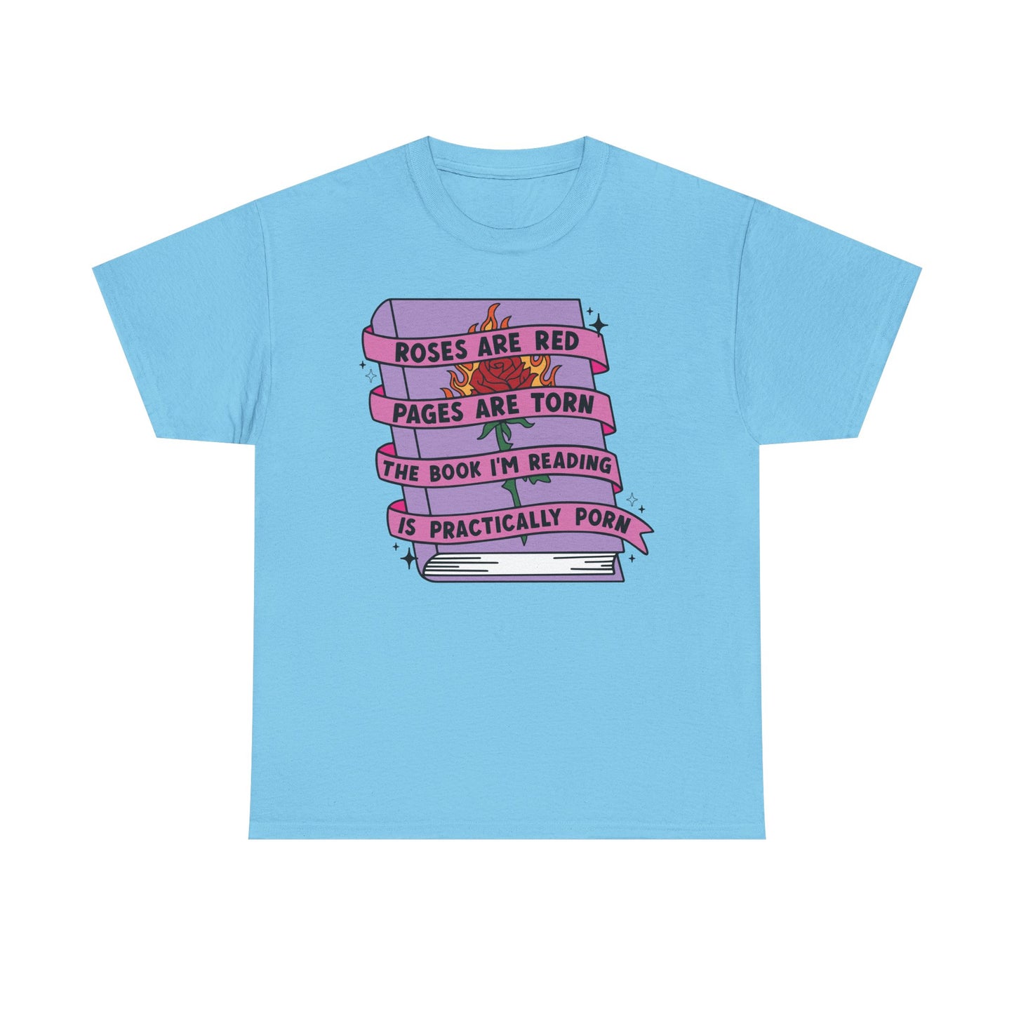 Roses Are Red Book Poem Graphic Tee