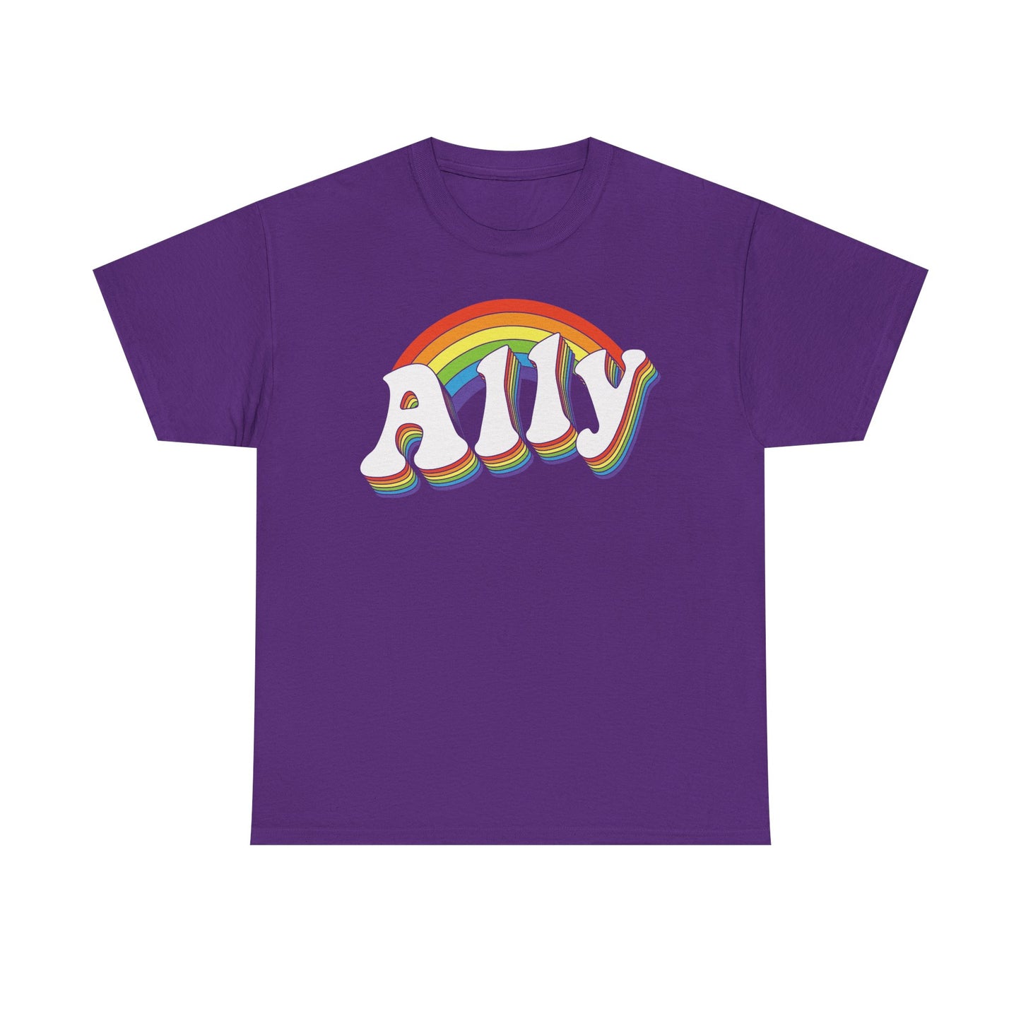 Ally Rainbow Graphic Tee