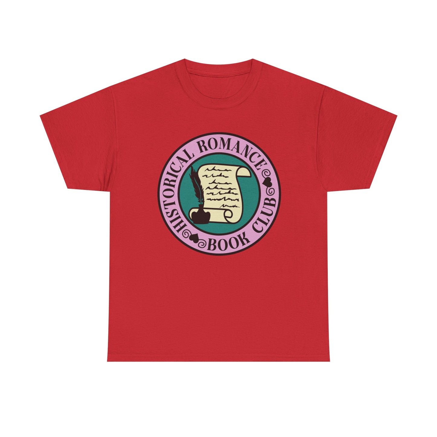Historical Romance Book Club Round Graphic Tee