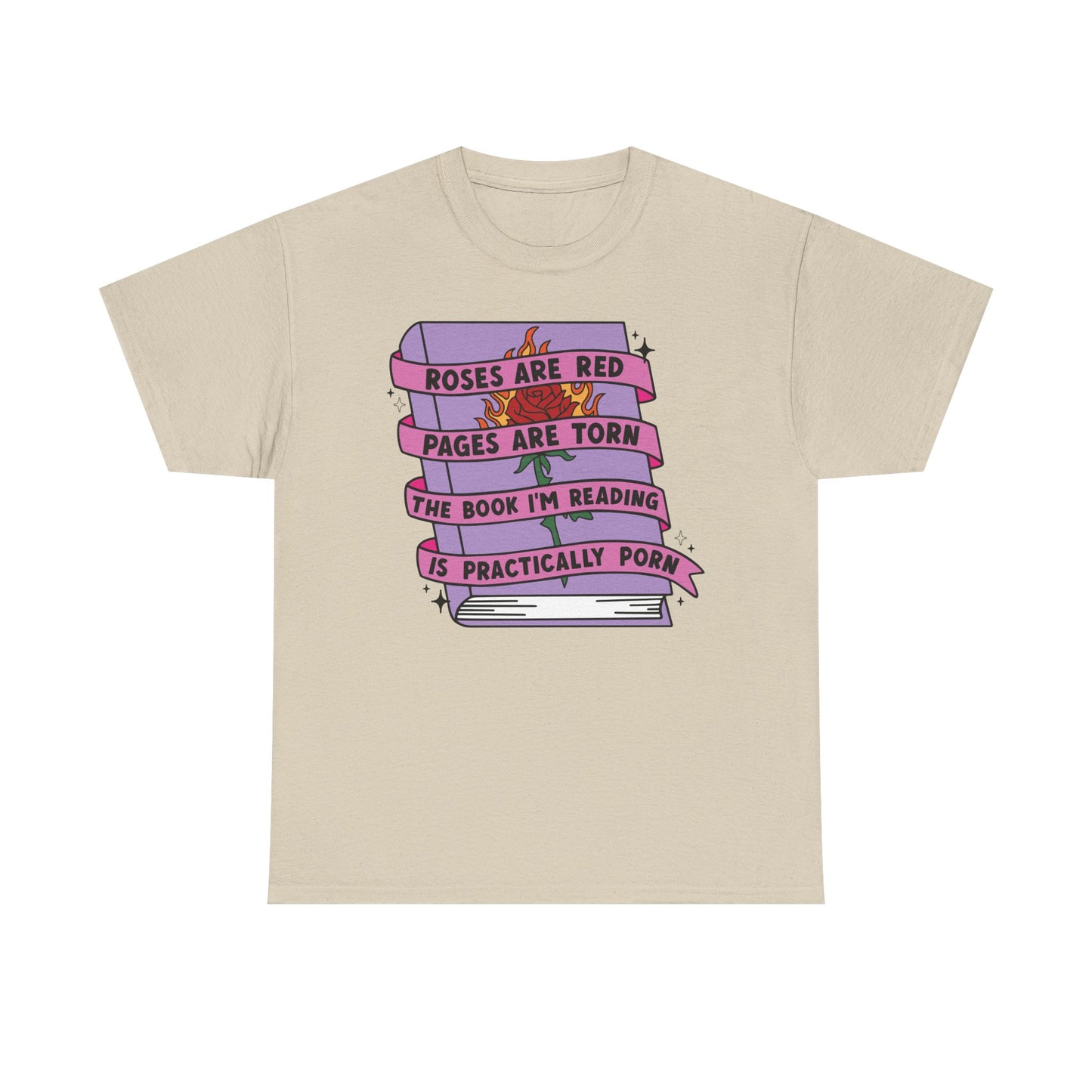 Roses Are Red Book Poem Graphic Tee