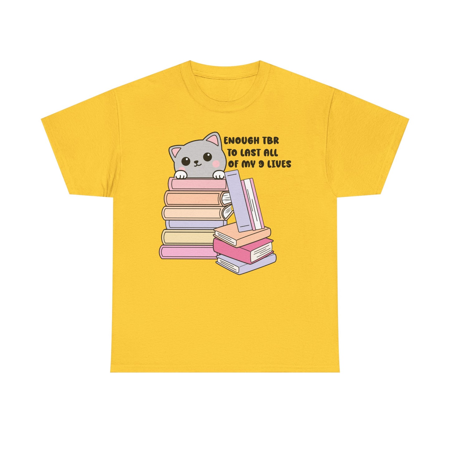 TBR 9 Lives Cat Graphic Tee