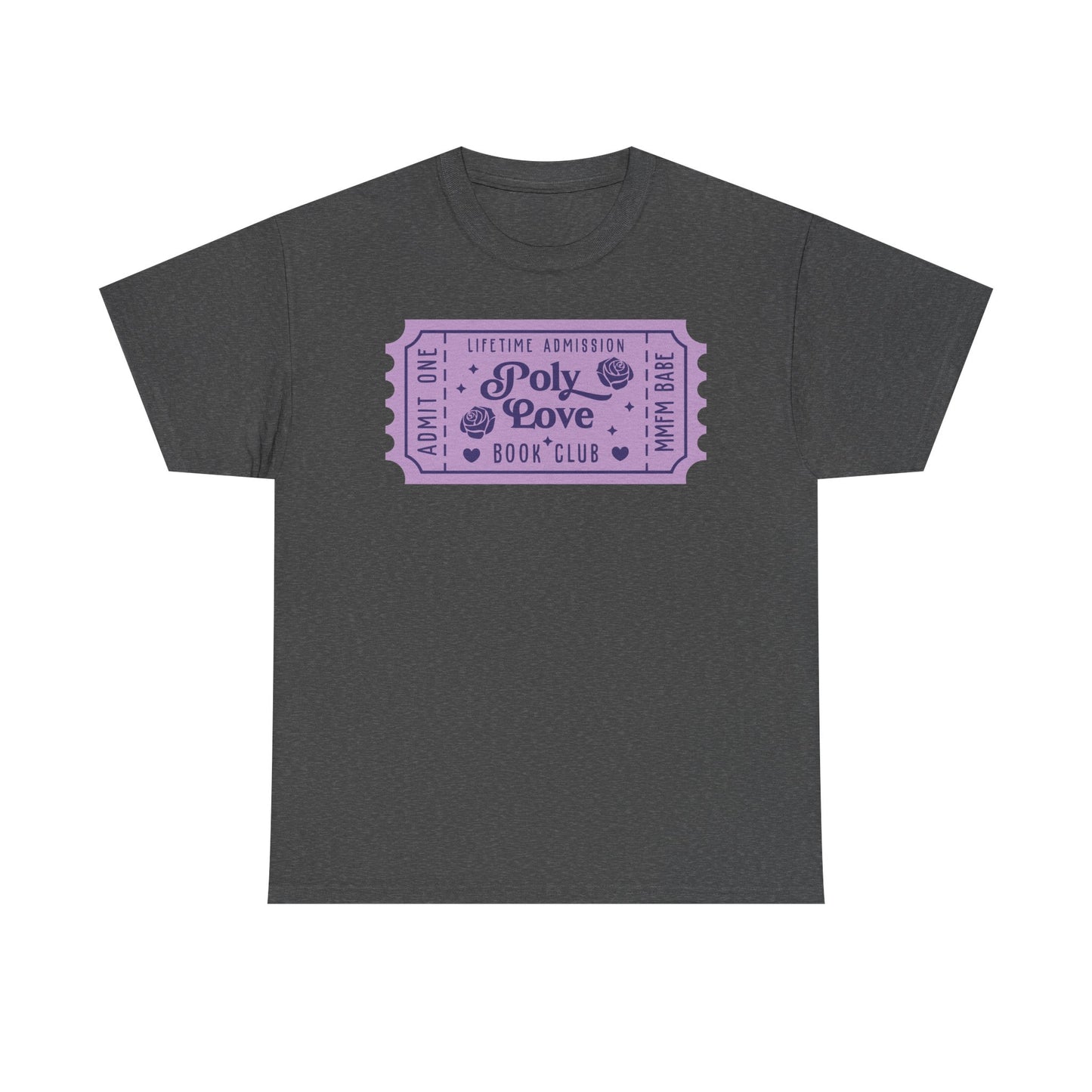 Poly Love Book Club Ticket Graphic Tee
