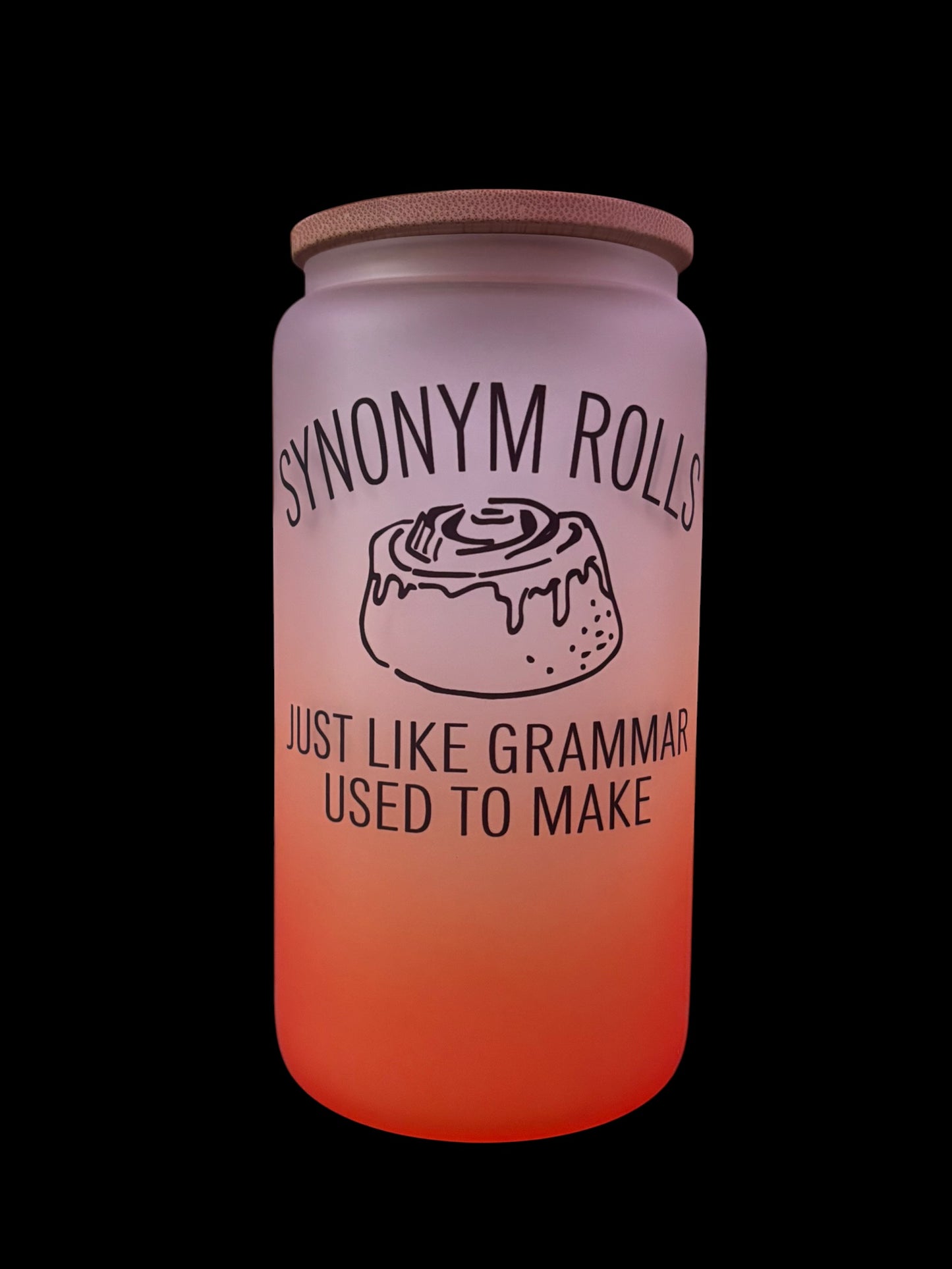 Synonym Rolls Drinking Glass