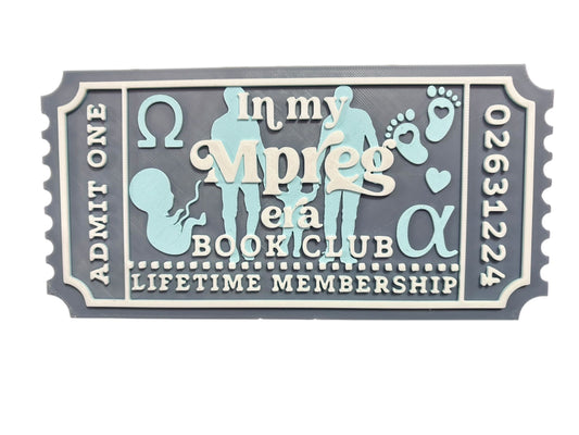 Mpreg Era Book Club Ticket