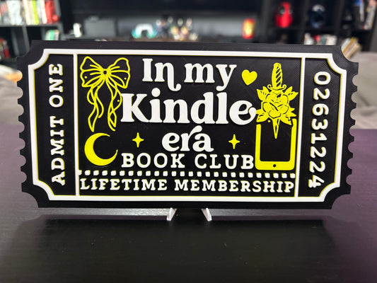 In my kindle Era Book Club Ticket