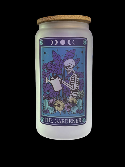 The Gardener Tarot Drinking Glass
