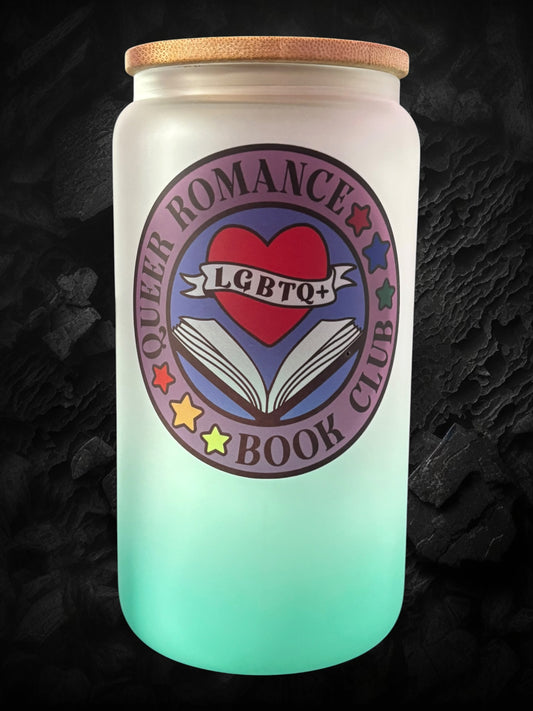 Queer Romance Drinking Glass