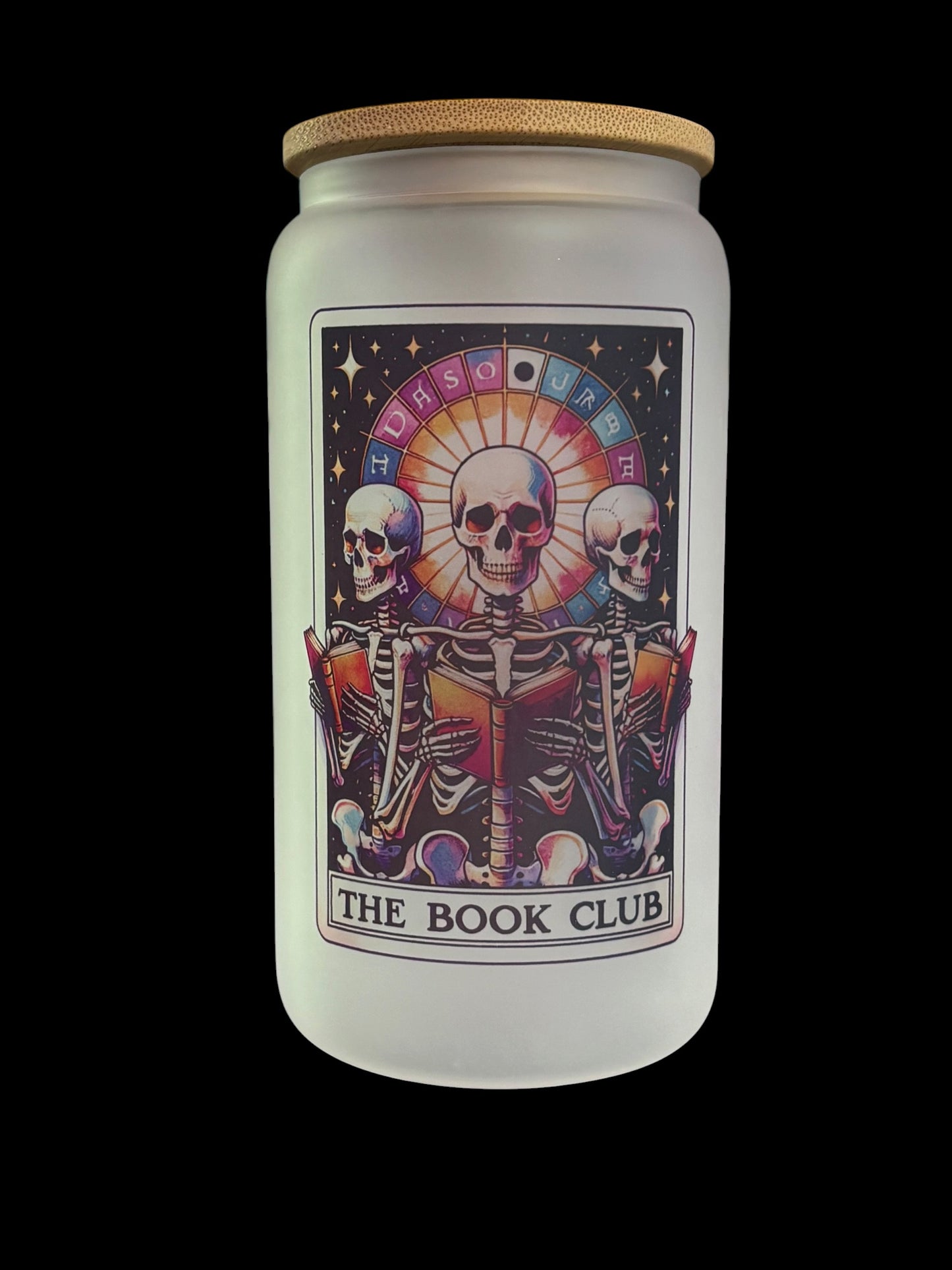 The Book Club Tarot Drinking Glass