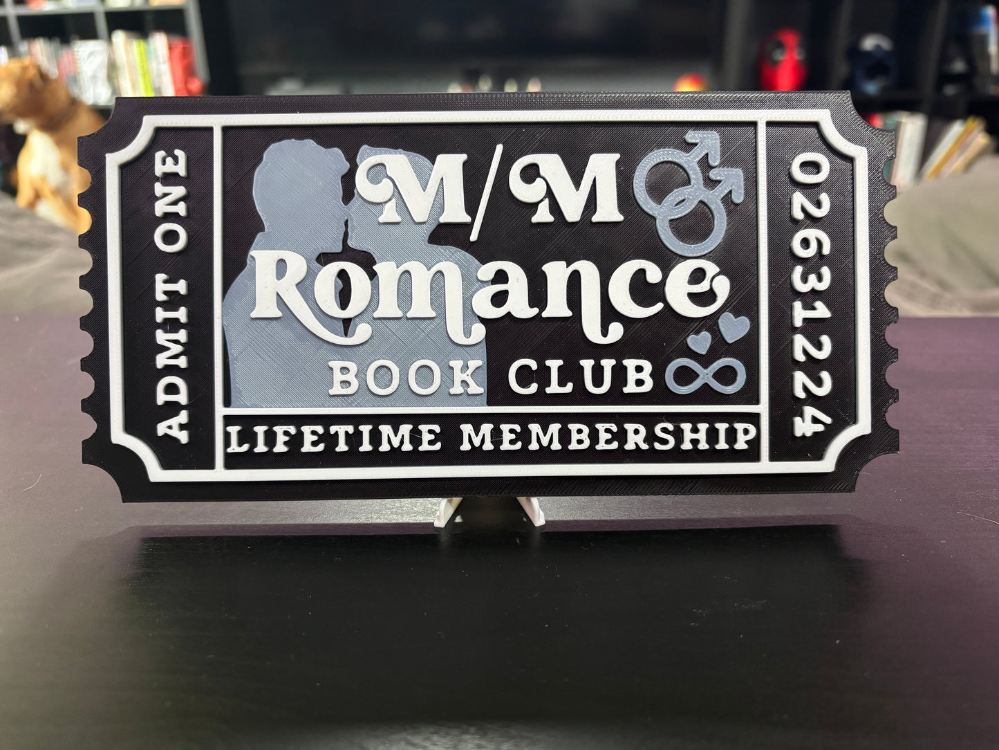 MM Romance Book Club Ticket