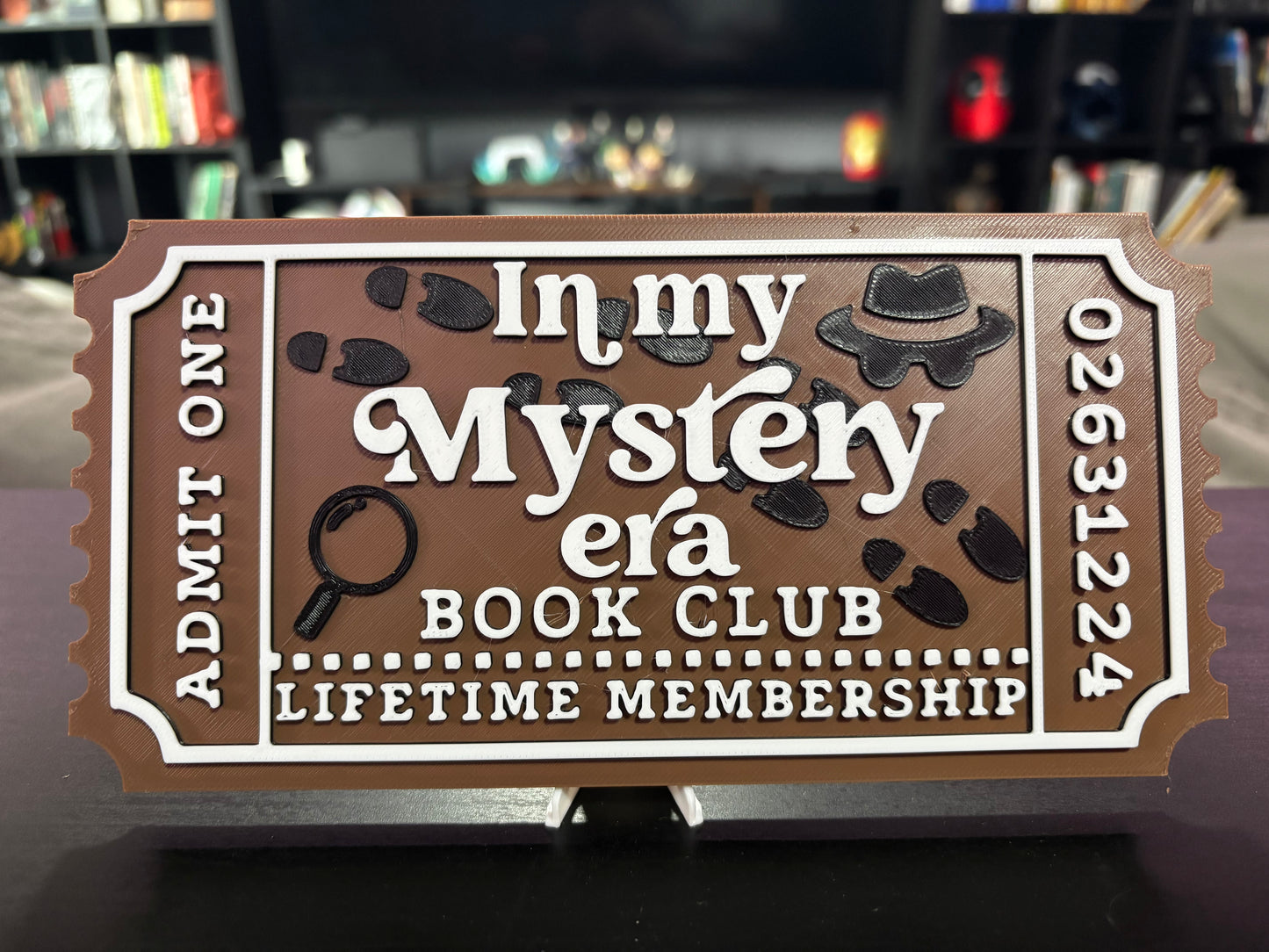 Mystery Era Book Club Ticket