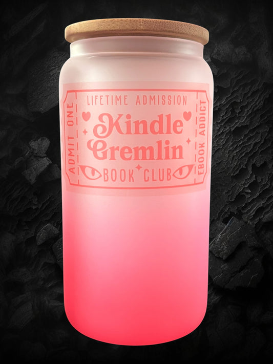 Gremlin Ticket Drinking Glass