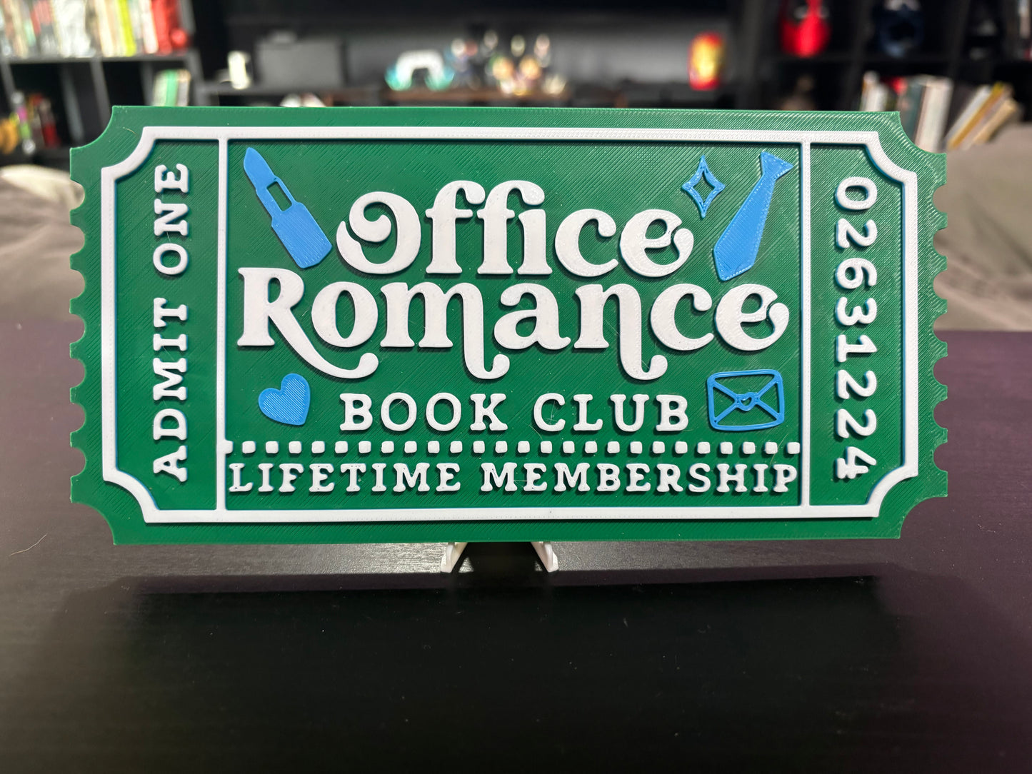 Office Romance Book Club Ticket