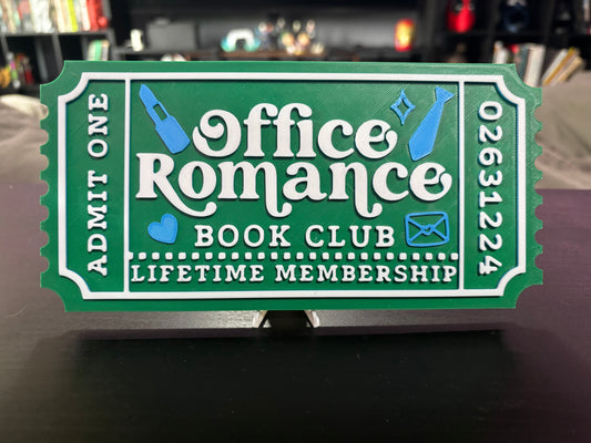 Office Romance Book Club Ticket