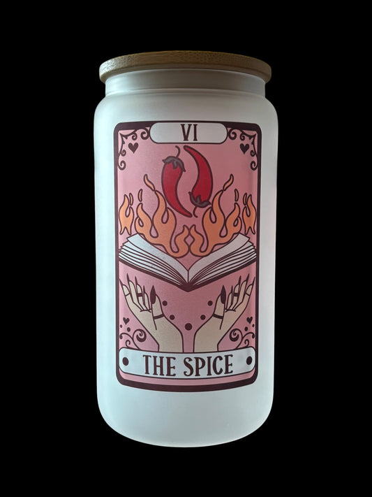 The Spice Tarot Card Drinking Glass