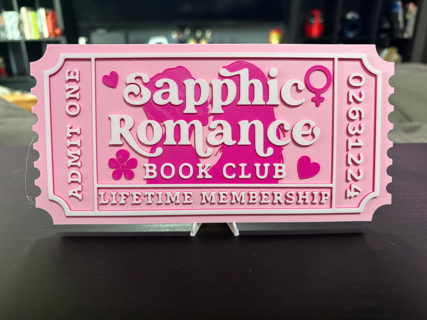 Sapphic Romance Book Club Ticket