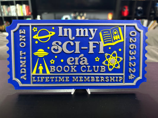 Sci-Fi Era Book Club Ticket SiFi
