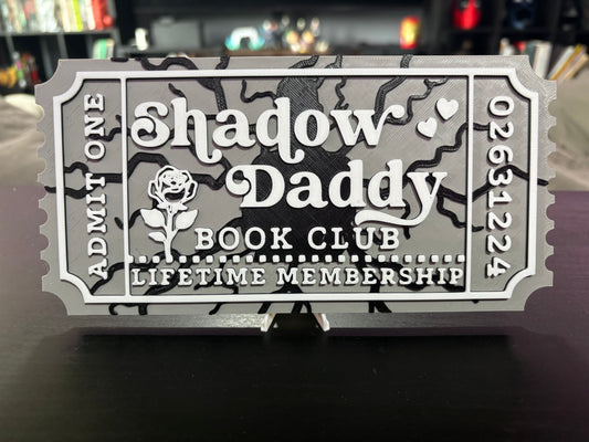 Shadow Daddy Book Club Ticket