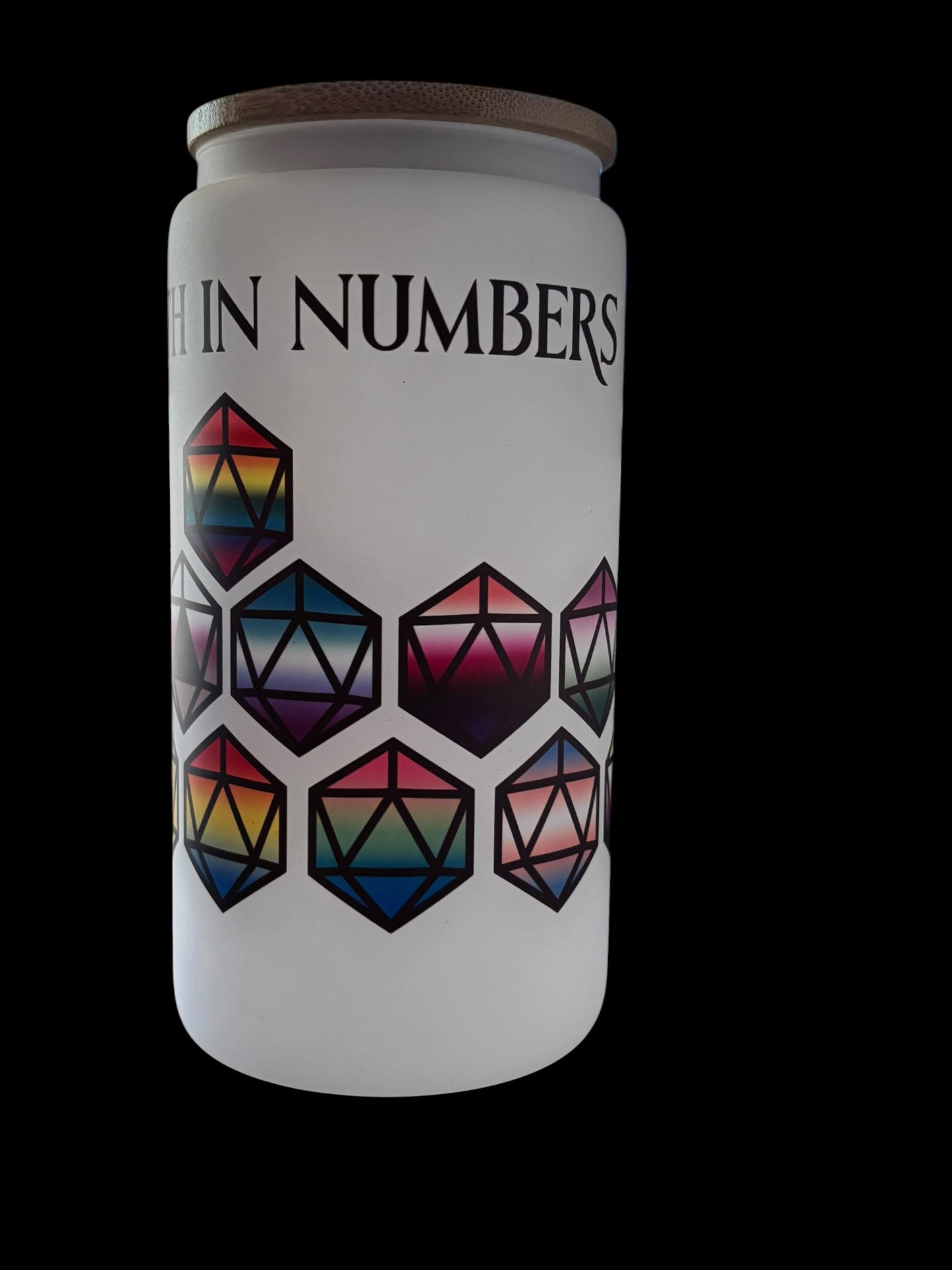 Strength in numbers Drinking Glass