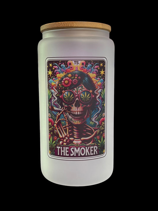 The Smoker Drinking Glass