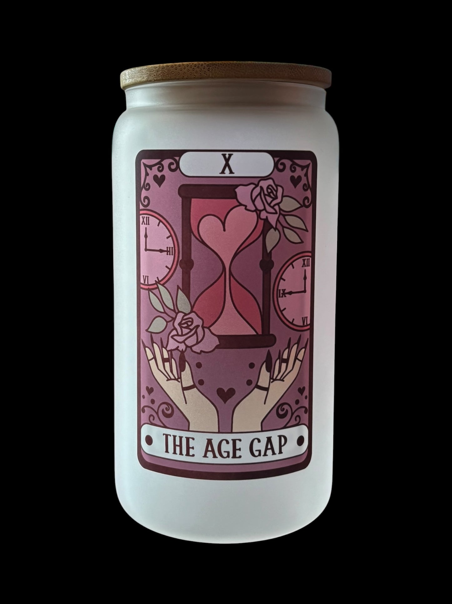 Age Gap Tarot Card Drinking Glass