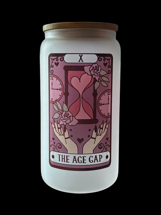 Age Gap Tarot Card Drinking Glass