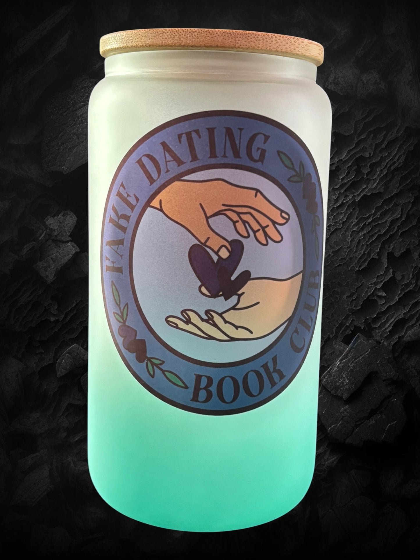 Fake Dating Drinking Glass
